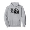 Softball Senior Night Softball Senior 2026 Graduation 59 Pullover Hoodie