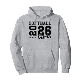 Softball Senior Night Softball Senior 2026 Graduation 59 Pullover Hoodie