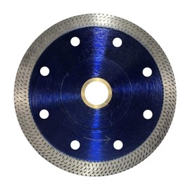 Thin Rim Turbo Pro Diamond Blade - Cuts Ceramic Tile, Porcelain Tile and Porcelain Paver (6")