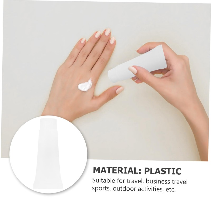 Baluue 10pcs Travel Bottles Refillable Shampoo Face Wash Body Lotion