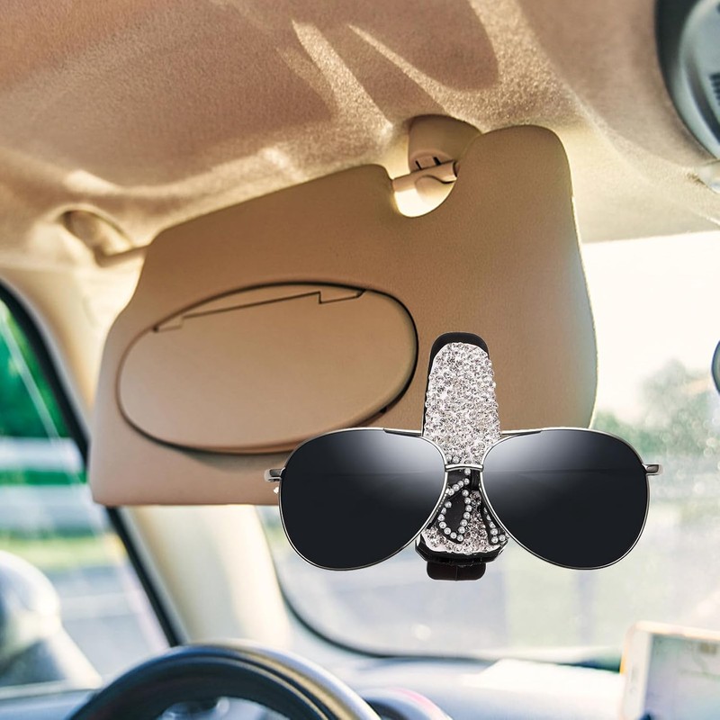 Healifty Clip para Visera de Gafas de Sol para Coche,