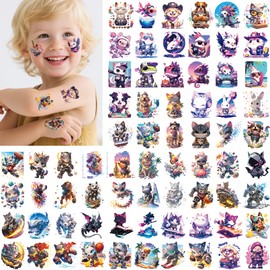 Cuteliili Super Hero Temporary Tattoos Stickers for Kids, Fake Tattoos Stickers, Realistic Temporary Tattoos, Party Favors for Kids Waterproof Long last for 5-7 Days