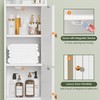 Snughome Bathroom Storage Cabinet, Small Bathroom Cabinet with 2 Doors