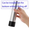 8 Pcs Black Rubber Fishing Rod Holder Tube Insert Protector,