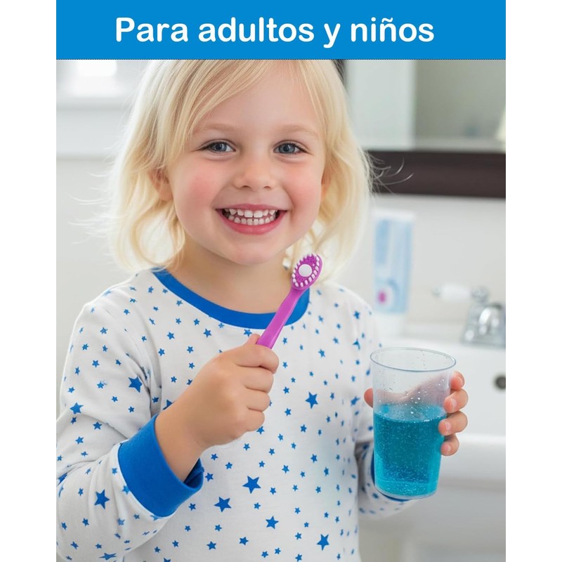 YXAZEQX Mini Cepillos de Dientes Desechables para Viajeros 20 Piezas