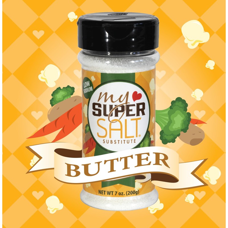 My SUPER SALT® Butter – Functional Butter-Flavored Salt Substitute -