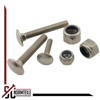 Round-Head Screws with Locking Nuts (High Shape) - M8 x