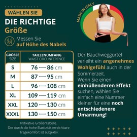 Easy8 - (White, XXXL Abdominal Belt, Kidney Warmer, Men's Belly Bandage, Wool and Cotton, Back Warmer, Kidney Belt, Belly Band, Women, Unisex, Thermal, Elastic