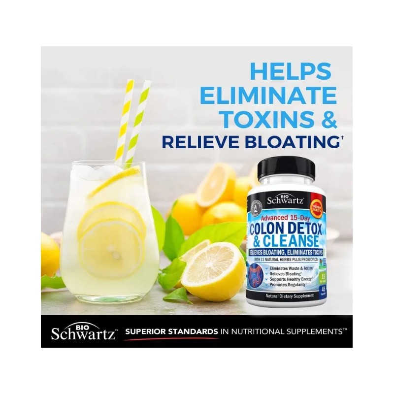 Limpieza Desintoxicación Colon + Probióticos (45) Americano