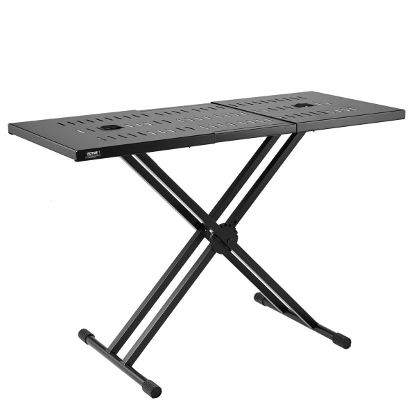 VEVOR DJ Table Stand, (32"-43") x 18" Portable DJ Laptop