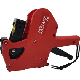 ACIT Sato Samark Labeling Machine + 3 Rolls of Labels. Professional Manual Price Machine Ideal for Shop. Writes Dates and Lots Prices (6 Characters)