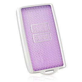 OFF WE GO OFF WE GO Autoschlssel Hlle Schlsselhlle Cover fr Renault Clio Captur Dacia Duster Scenic Kadjar Megane Talisman Koleos Espace Arcan Schlsselcover Schlssel Schutz Geh?use Schlsselbox, Violett