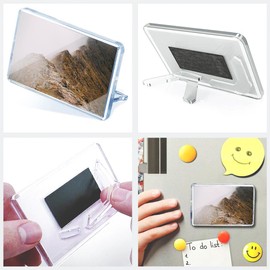 Classic Rectangle Magnet with Stand - Helvellyn Mountain Lake District Hiking - Fridge Locker Office Whiteboard Toolbox #52958