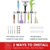 IMILLET 2 Pack Broom and Mop Holder Wall Mounted, Stainless