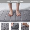 smiry Memory Foam Bath Mat, 40 x 60 cm, Extra
