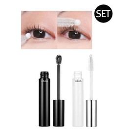 Half Club / Rire Lux Long & Curl Mascara + Eyelash Essence / 리르 룩스 롱앤컬 마스카라+아이래쉬 에센스