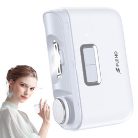 Elektrischer Nagelknipser, Elektrische Automatischer Nagelknipser und Polierer 2 in 1, Wiederaufladbarer Fingernagelschneider mit LED-Licht für Babys, Ältere Menschen und Erwachsene