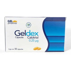 Geldex Calcitriol C/50 Cápsulas Gelpharma