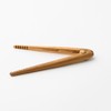Chaba Tree ChaBatree Wooden Needle Tongs 5.7" Teak Wood Kitchen