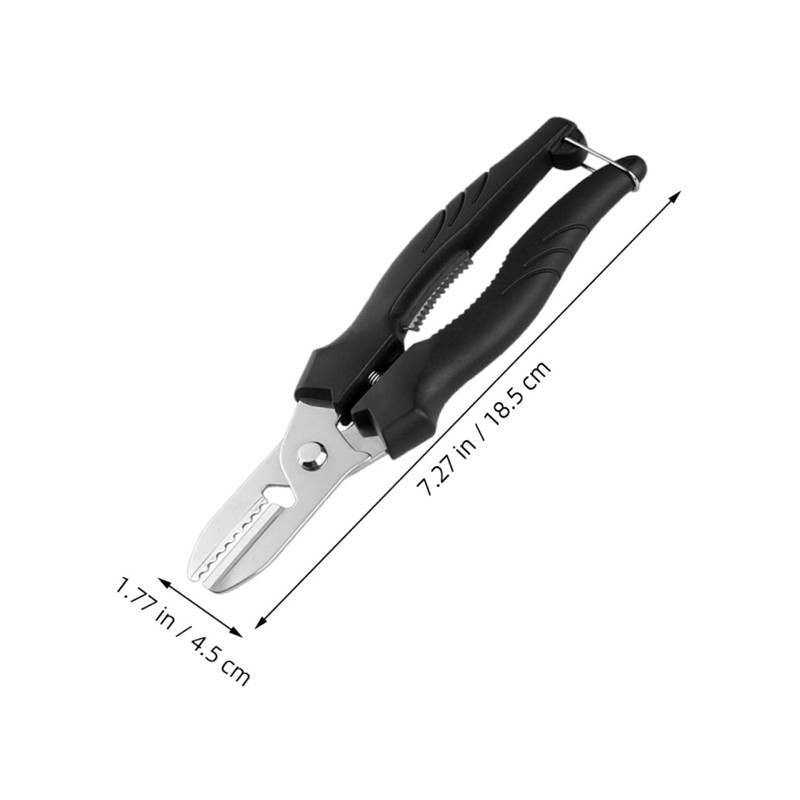 Zerodeko Stainless Steel Nut Cracker Sheller Multi-Functional Kitchen Tool for