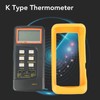 K Type Thermocouple Thermometer, -58℉ ~ 2498℉ Dual Channel Digital