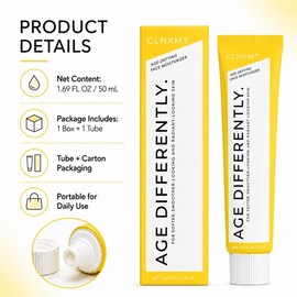 Hidratante facial que desafía la edad for pieles secas y de aspecto opaco, 1.69 onzas líquidas Humedad que desafía la edad、Para piel seca y opaca、Piel más suave y radiante、Hidratante facial diario