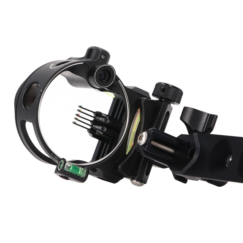 Bow Target Sight 5 Pins with Retina Function Aluminium Alloy