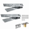2 Pack Invisible Door Pivot Hinges, Hidden Pivot Hinge System,