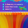 Topus 150Pcs 3D Pen Filament Refills Compatible with 3Doodler Start+