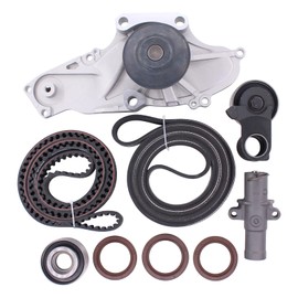 ApplianPar Timing Belt kit with Water Pump for Honda Accord Odyssey Ridgeline Pilot V6 Acura MDX RDX TL RL TSX ZDX