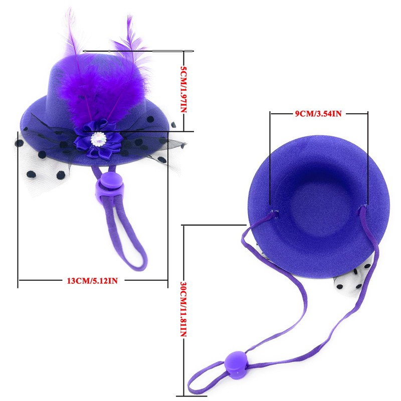 ComiMag Dog Hat Cat Hat Rabbit Hat Fascinator Hat Tea