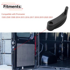 RLB-HILON Cargo Door Release Handle Compatible with Ram Promaster 1500 2500 3500 2014 2015 2016 2017 2018 2019 2020 2021Year, for Rear Door Driver Side, for 1ZP90JXWAB