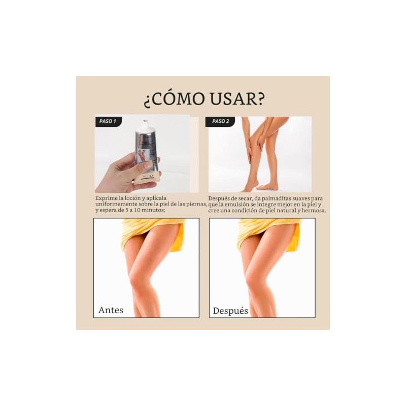 O'CHEAL Crema De Maquillaje Para Piernas Resistente Al Agua O'Cheal,