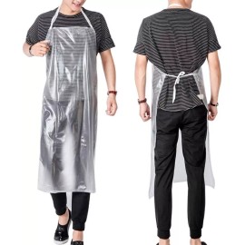 Work Force Case of 1000 Disposable Polyethylene Aprons 7 Colors .02 MM Free Shipping - Blue