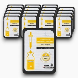 Vitahalo Whitening Moisture Black Mask Pack 25ml 20 packs per pack / 비타할로 미백수분 블랙 마스크팩 25ml 1개입 20개