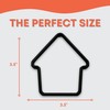 Doghouse Cookie Cutter with Easy to Push Design (3.5 inch)