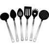 Empire Nylon Deluxe 7 Pc Kitchen Utensil Set w/Stainless Holder