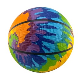 CMC imports Basketball Größe/No. 7 – Streetball Design mit Farbspritzer/Graffiti - Muster – Robuster Trainingsball für Indoor & Outdoor – Griffiger Freizeitball für Kinder, Jugendliche & Erwachsene