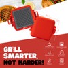Toastie Maker, Microwave Grill, Sandwich Toaster, 3 Minute Grilled Cheese,