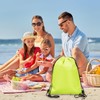 Pack of 2 Drawstring Cooler Bag Cooler Bag Backpack Reusable