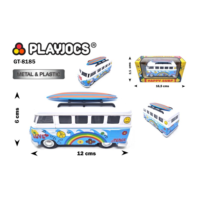 PLAYJOCS GT-8185 FURGO with Surfboard