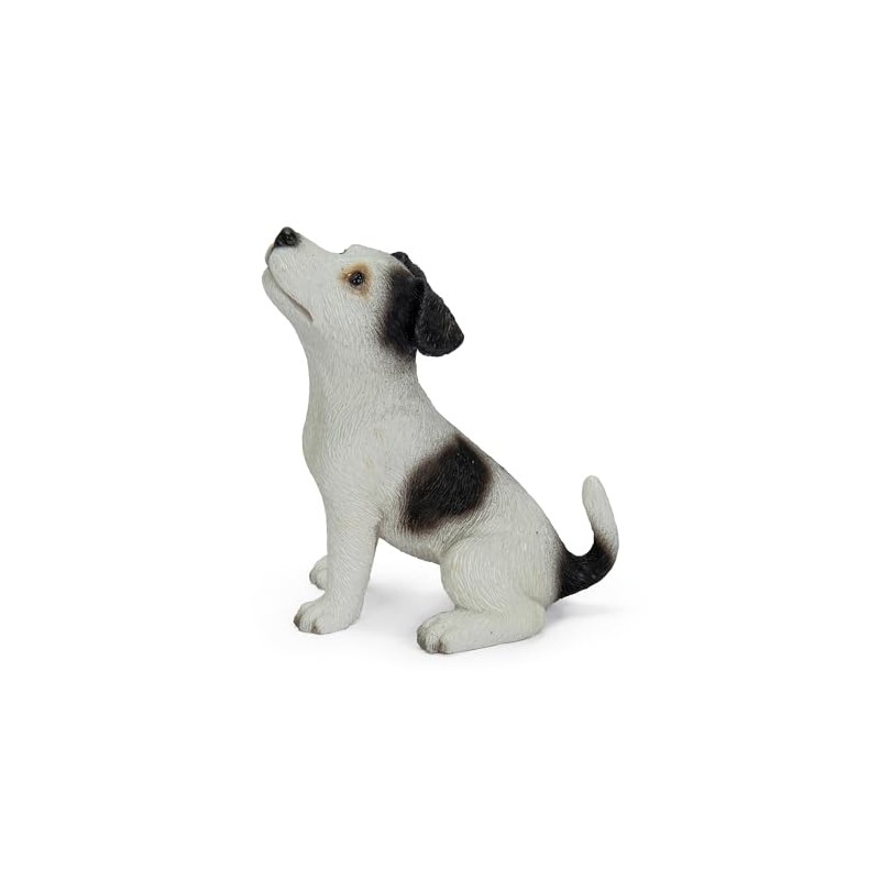 Uvia H23154 Jack Russell Terrier (Black) Doll Figurine 4.7 x