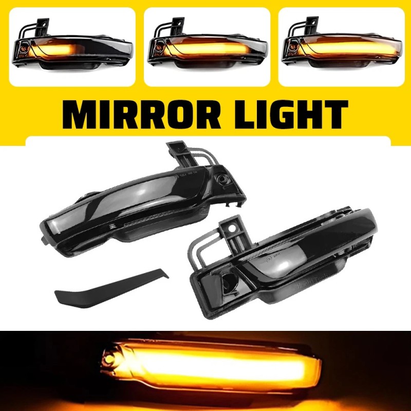 For Dodge Durango WD 2011-2023 Mirror LED Turn Signal Light