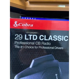 Cobra 29 LTD Classic Professional CB Radio - Black/White
