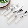CATHYLIN REVERIE Collection 18/10 Stainless Steel Vintage Flatware set,Sliverware set,Dishwasher