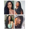 NFHAIR Pre-Looped Crochet Boho Locs With Human Hair Body Wave
