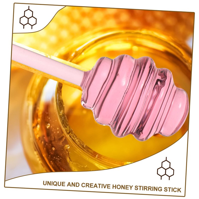 BIUDECO Honey Dipper Stick Easy to Use Wash for Honey