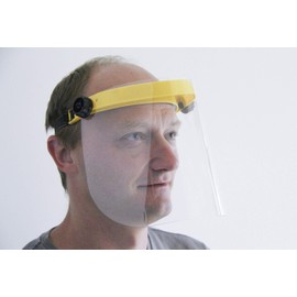 BGS 3703 | Face Shield | Transparent | According to EN 166 | Face Protection, Visor, Eye Protection, Face Shield