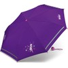 Scout Children's Pocket Umbrella Reflective Fairy Forest, purple, playful