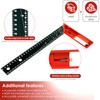 GREBSTK Multi Angle Measuring Ruler, Combination Framing Carpenter Square, Adjustable